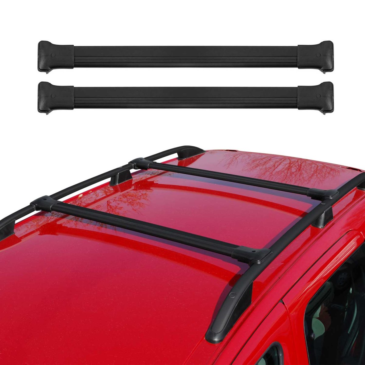 MINI Cooper Countryman Roof Racks - Omac - Elegance V1 - Black